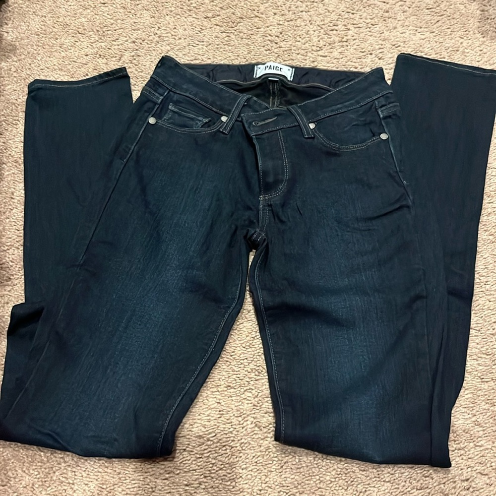 Paige Skyline Ankle Skinny Jean Size 24